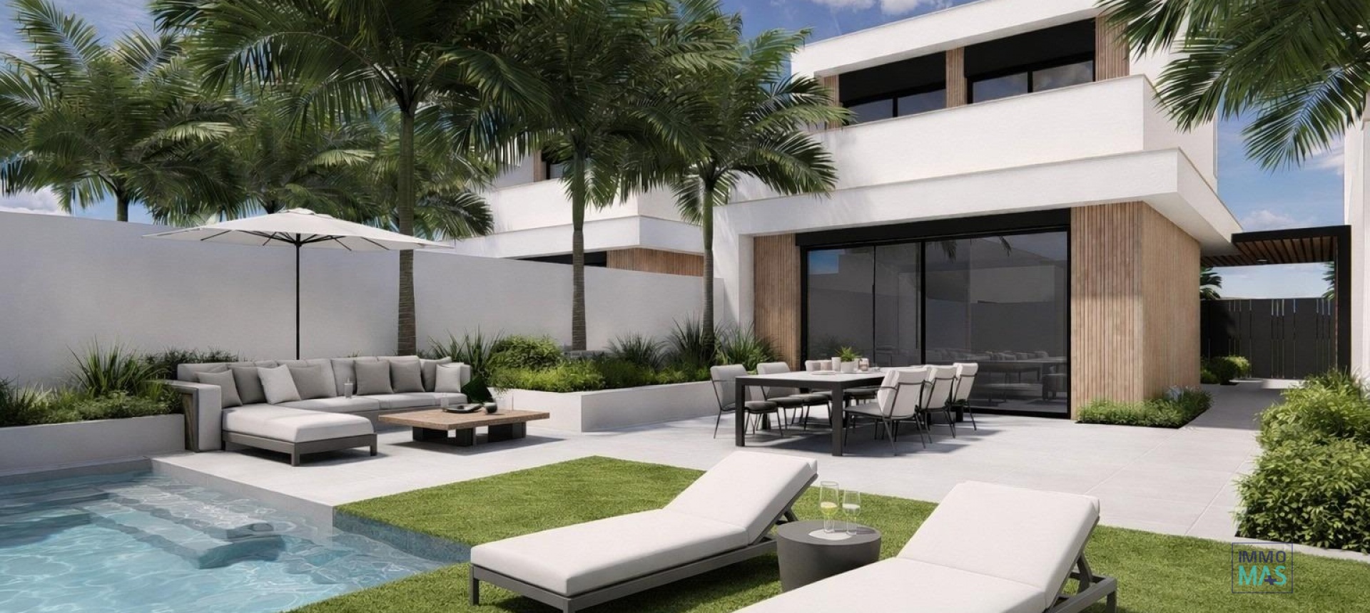 Nieuwbouw  - Villa - Los Alcazares - Serena Golf