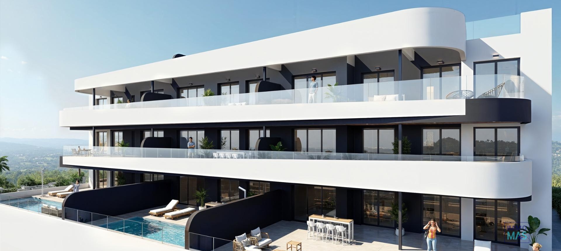 Nieuwbouw  - Apartment - Los Alcazares - Serena Golf