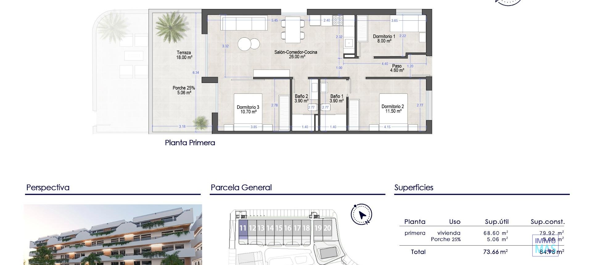 Nouvelle construction - Apartement - San Javier - Santiago De La Ribera