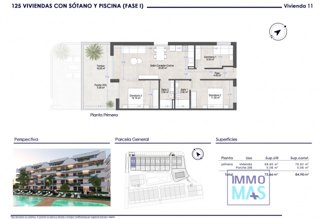 Nouvelle construction - Apartement - San Javier - Santiago De La Ribera