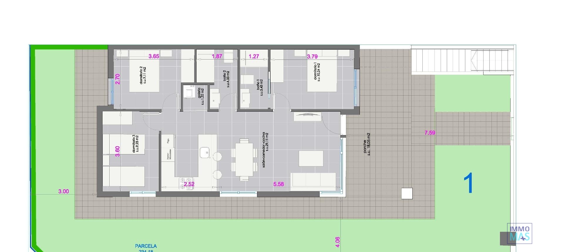 Nieuwbouw  - Apartment - Pilar de la Horadada - pueblo