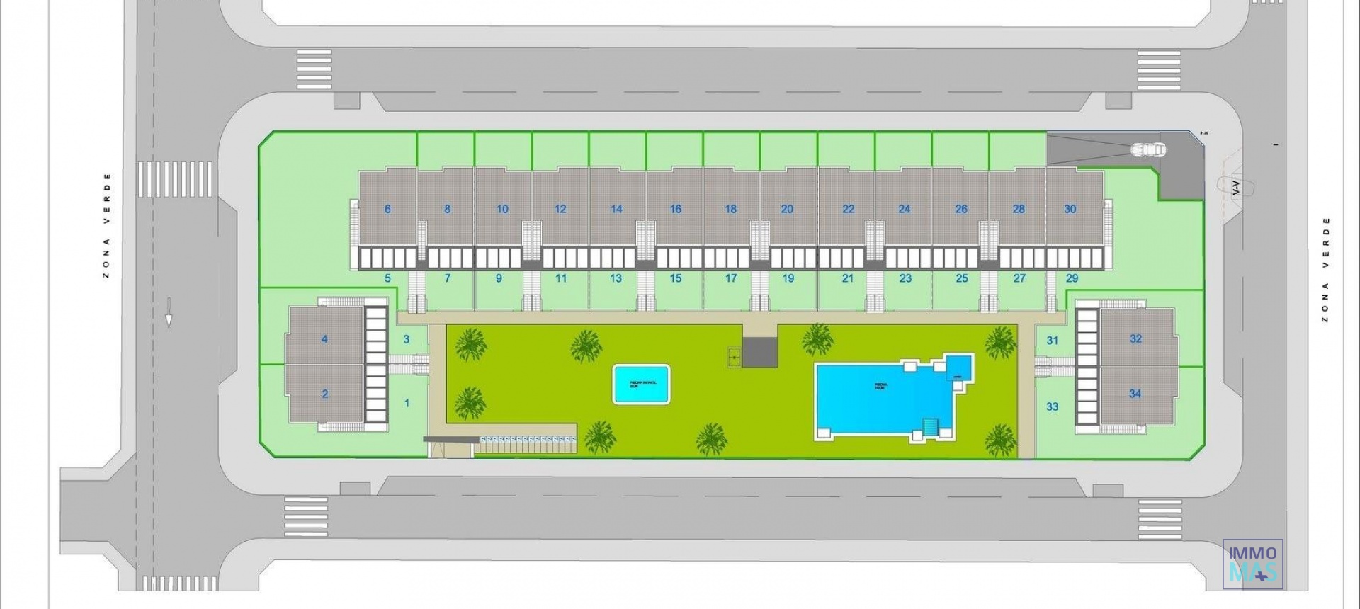 Nieuwbouw  - Apartment - Pilar de la Horadada - pueblo