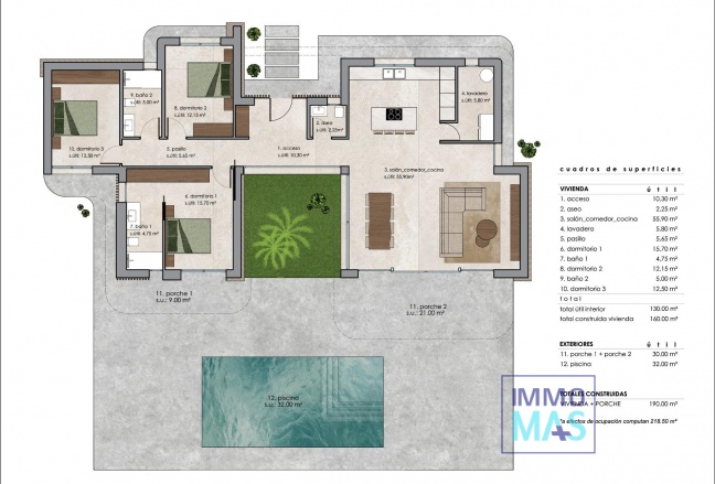 Nieuwbouw  - Villa - Pinoso - Lel