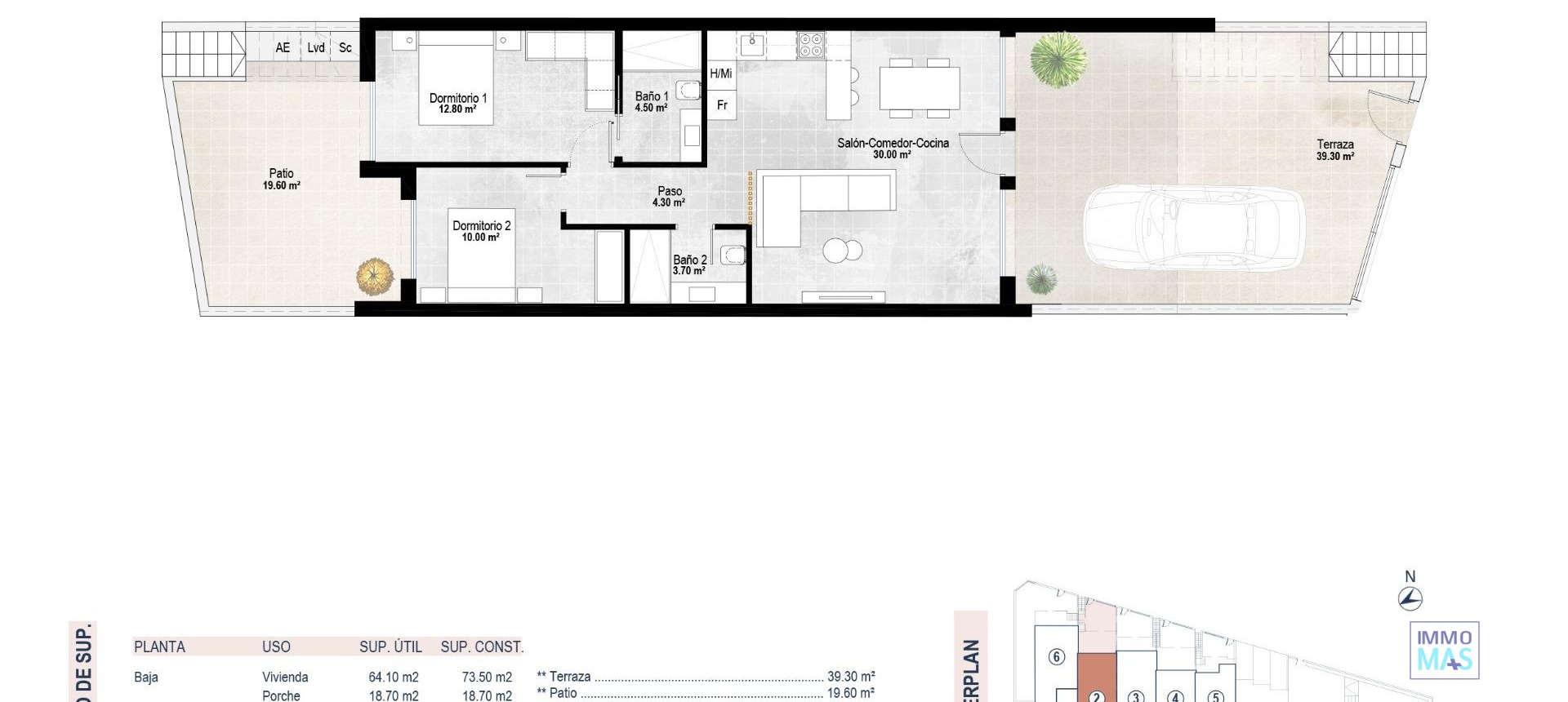 Nieuwbouw  - Apartment - San Pedro del Pinatar - Pueblo