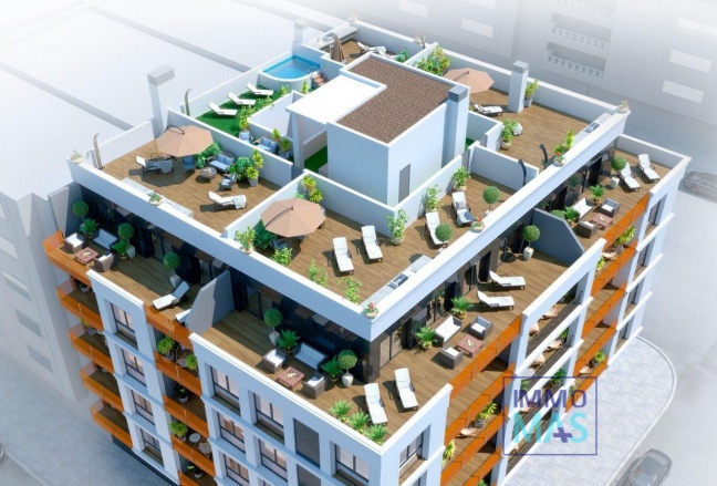 New Build - Apartment - Torrevieja - Parque de las Naciones