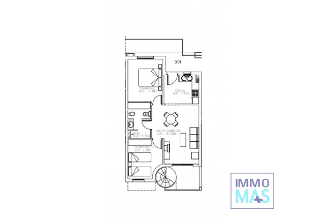 New Build - Apartment - Aguilas - Collados