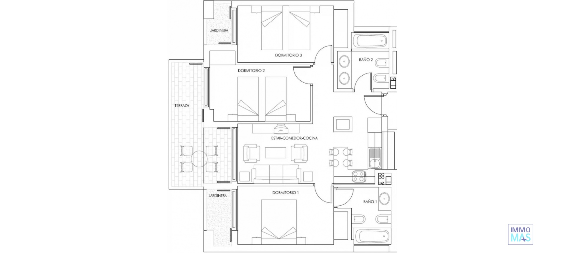New Build - Apartment - Vera - Puerto del Rey