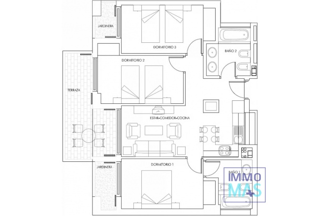 New Build - Apartment - Vera - Puerto del Rey