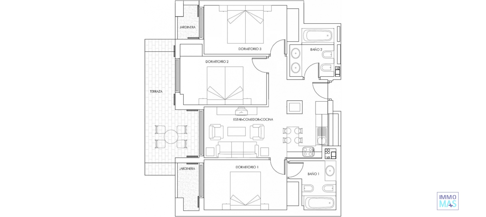 New Build - Apartment - Vera - Puerto del Rey
