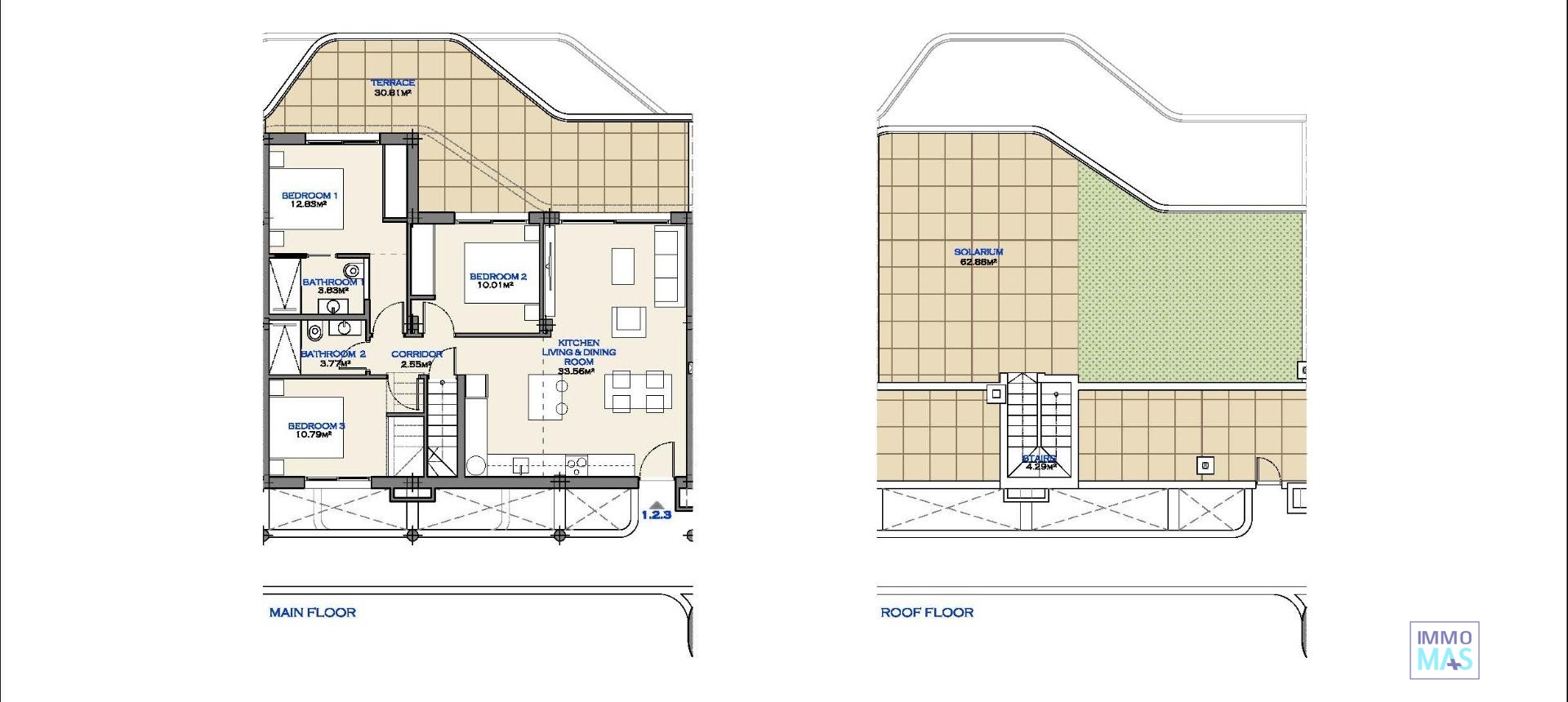 New Build - Apartment - Los Alcazares - Serena Golf