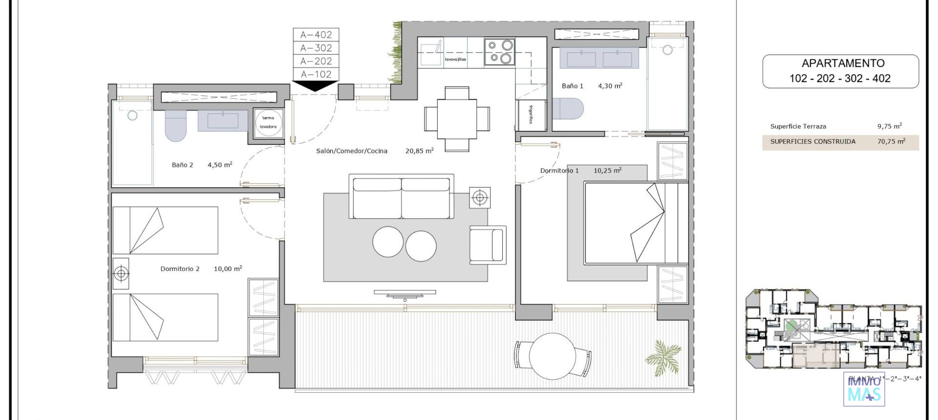 New Build - Apartment - San Pedro del Pinatar - Lo Pagan