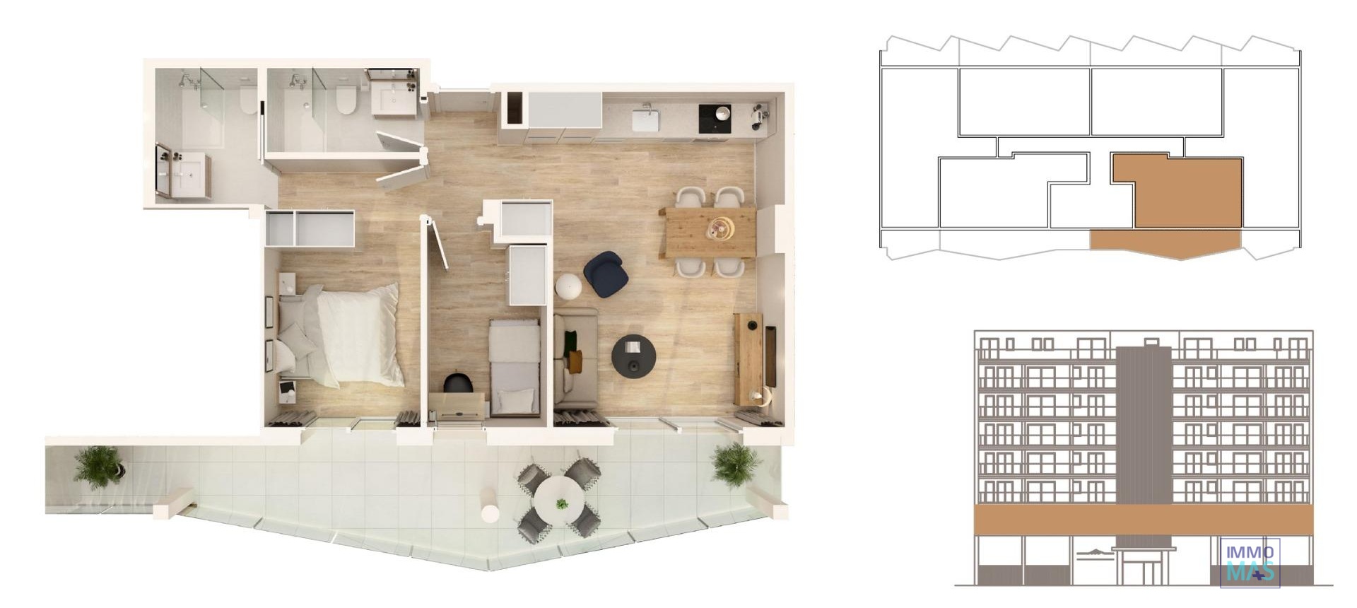 Nieuwbouw  - Apartment - Moncofa - Playa de Moncofa