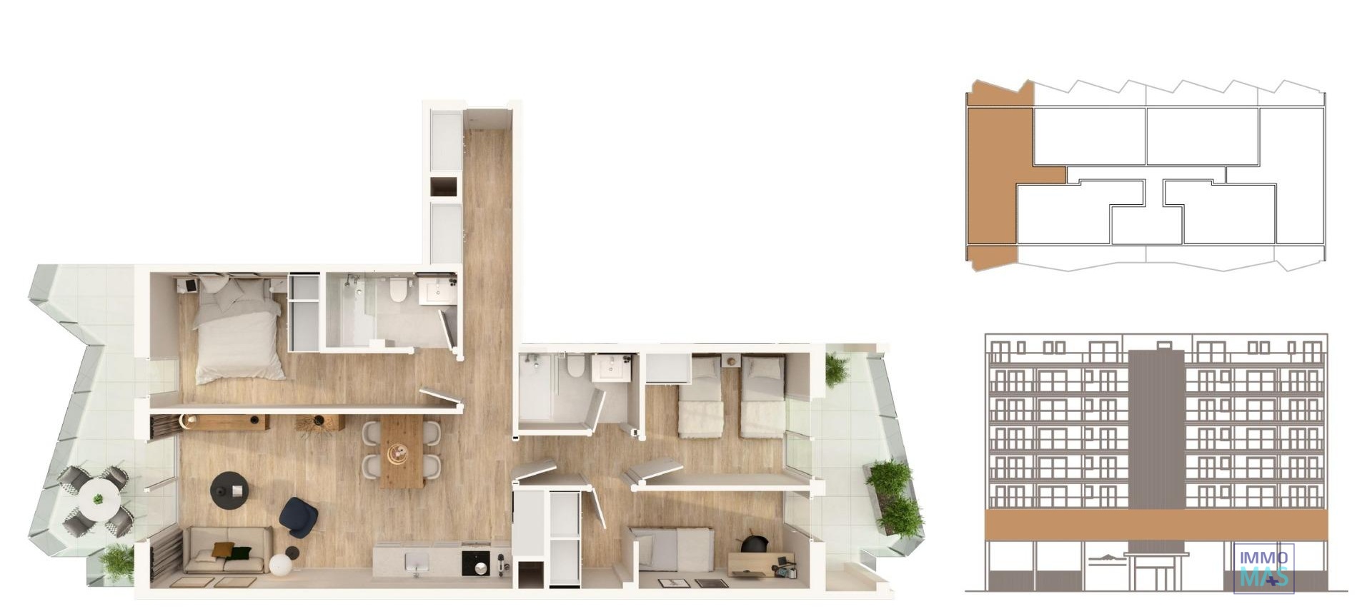 Nieuwbouw  - Apartment - Moncofa - Playa de Moncofa