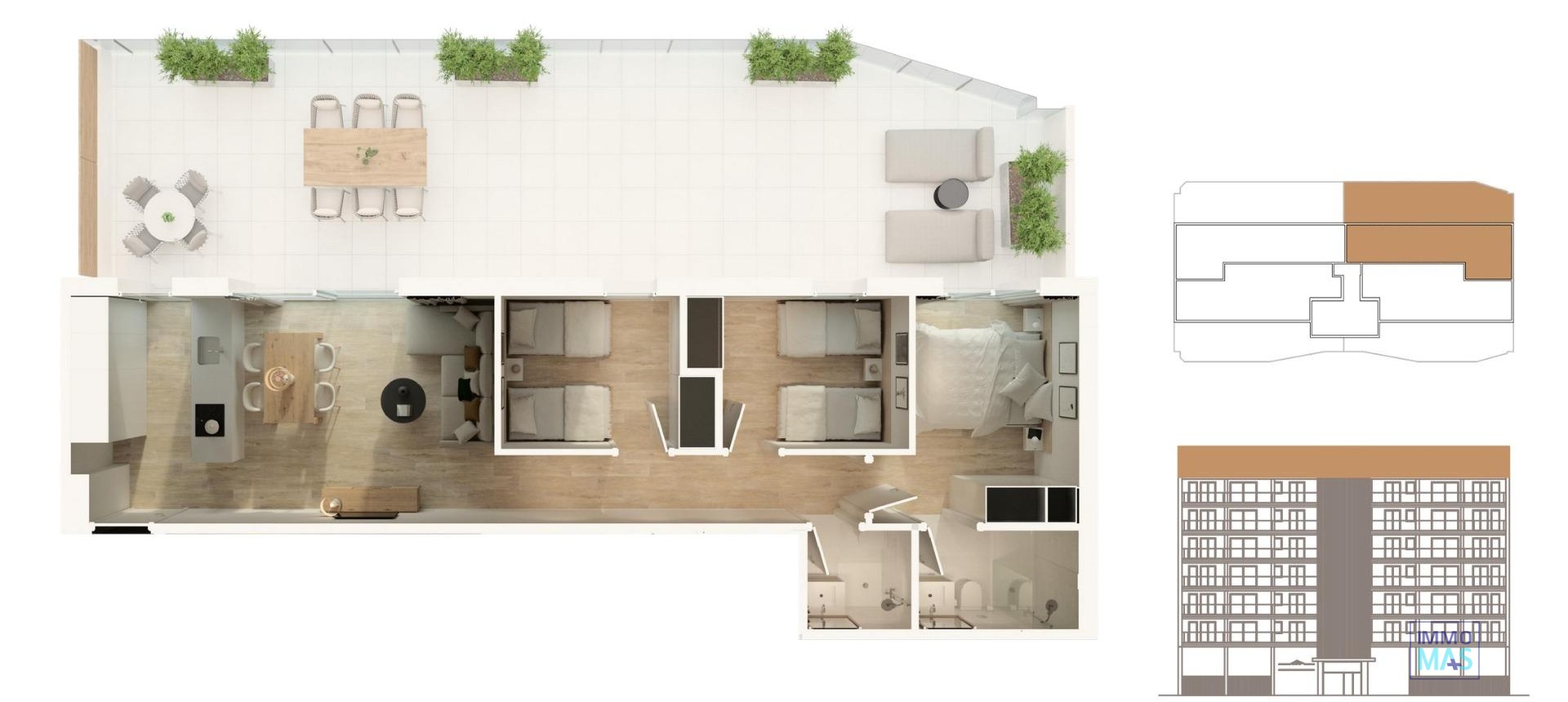 Nieuwbouw  - Apartment - Moncofa - Playa de Moncofa