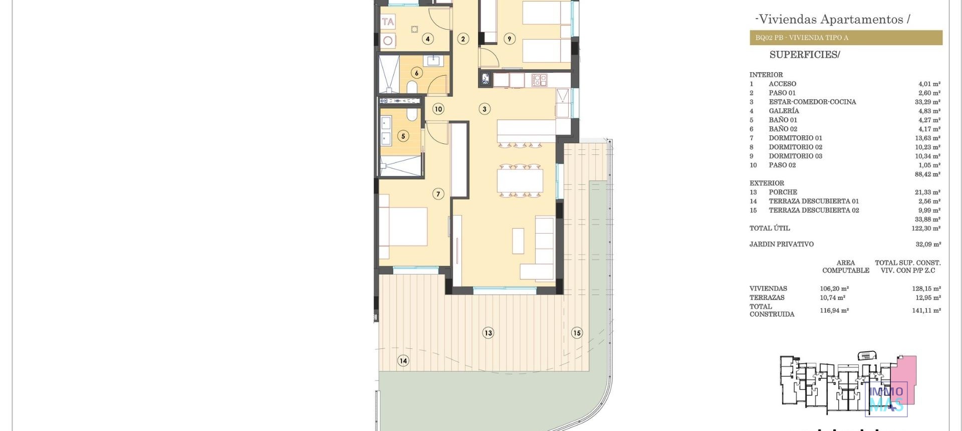 New Build - Apartment - Finestrat - Campana garden