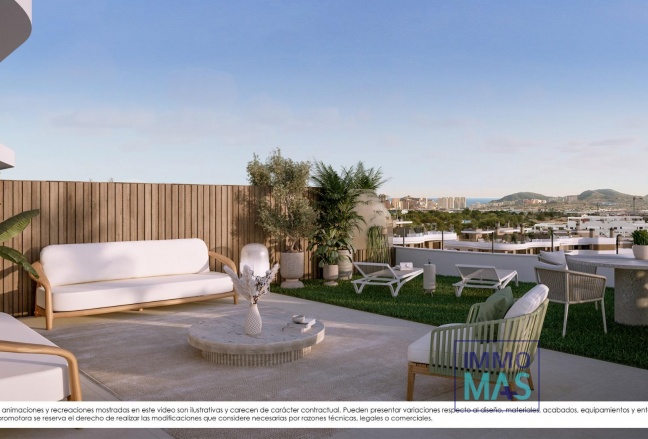 New Build - Apartment - Finestrat - Campana garden