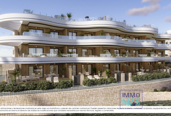 New Build - Apartment - Finestrat - Campana garden