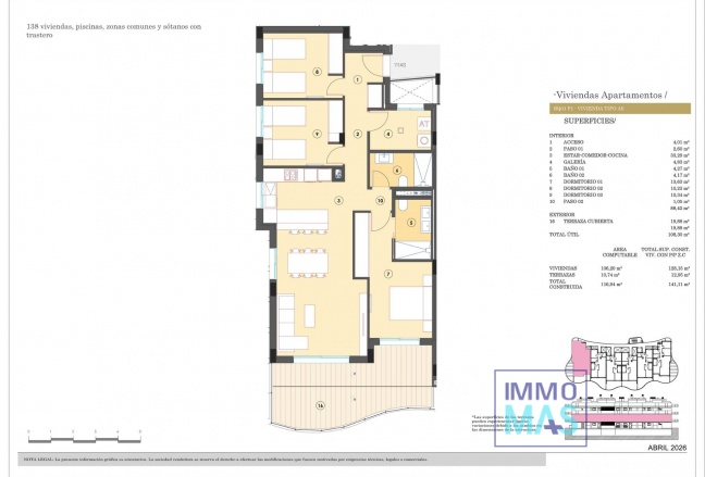 New Build - Apartment - Finestrat - Campana garden