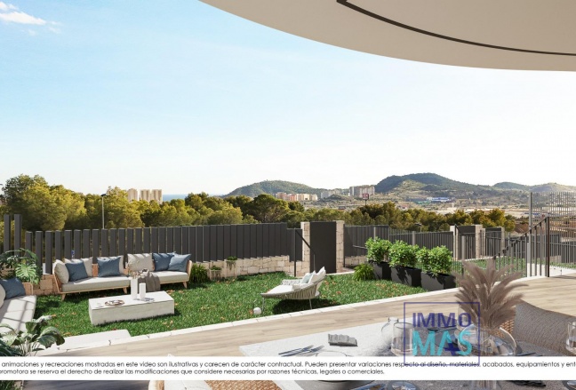 New Build - Apartment - Finestrat - Campana garden
