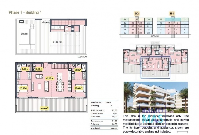 New Build - Apartment - Torre Pacheco - Santa Rosalia Lake And Life Resort