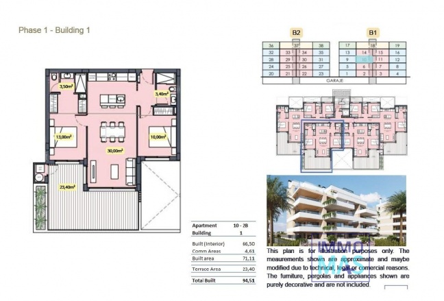 New Build - Apartment - Torre Pacheco - Santa Rosalia Lake And Life Resort