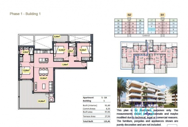 New Build - Apartment - Torre Pacheco - Santa Rosalia Lake And Life Resort