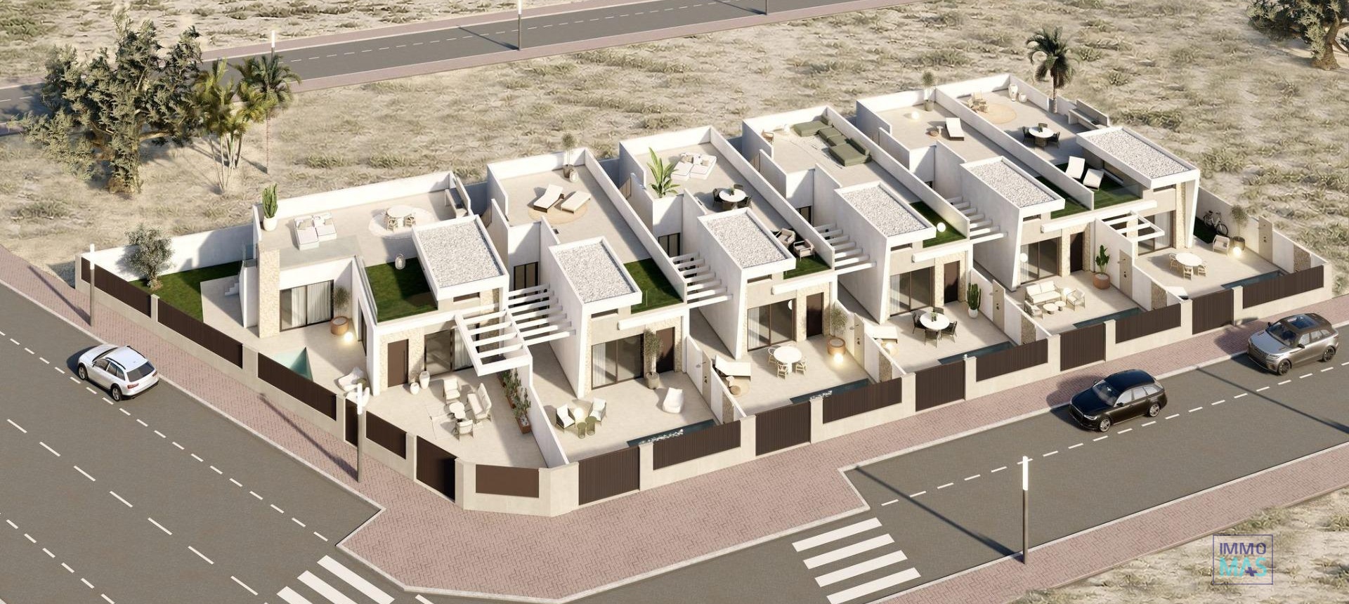 Nieuwbouw  - Villa - Los Alcazares - Serena Golf