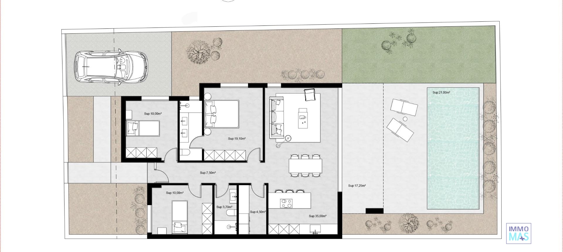 Nieuwbouw  - Villa - Molina De Segura - Urb. La Quinta