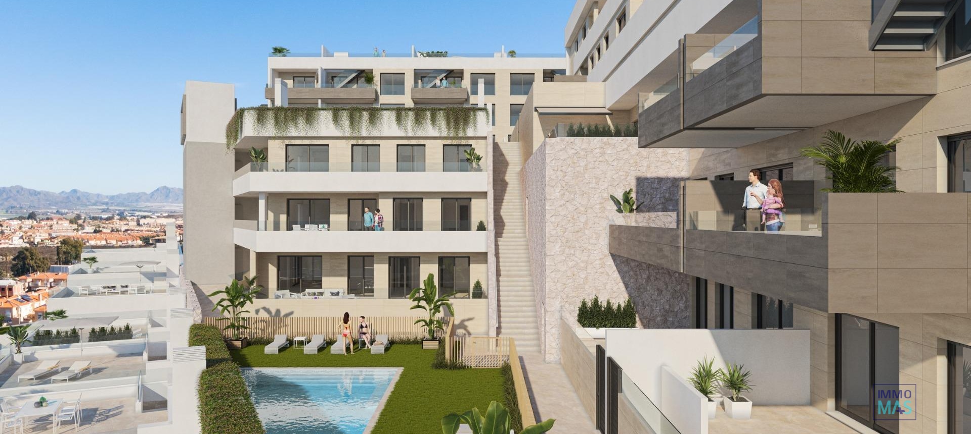 Nouvelle construction - Apartement - Aguilas - Playa del Hornillo