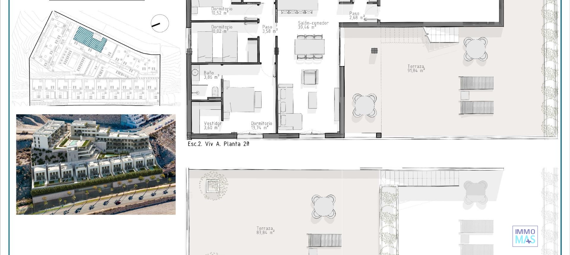 Nouvelle construction - Apartement - Aguilas - Playa del Hornillo
