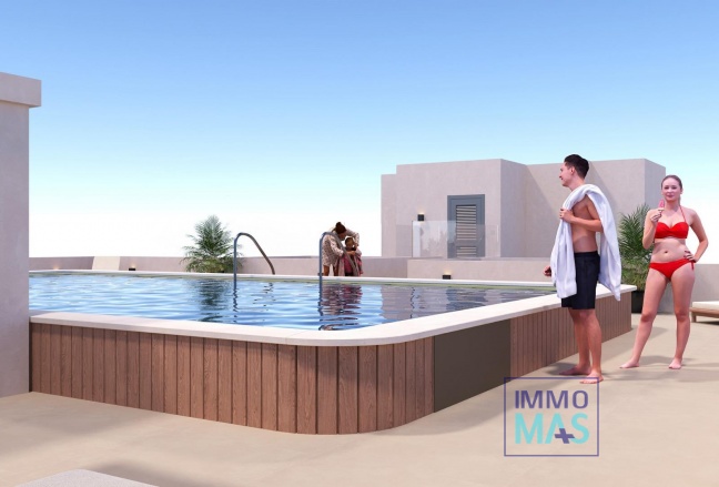 Nieuwbouw  - Apartment - San Miguel de Salinas - Pueblo