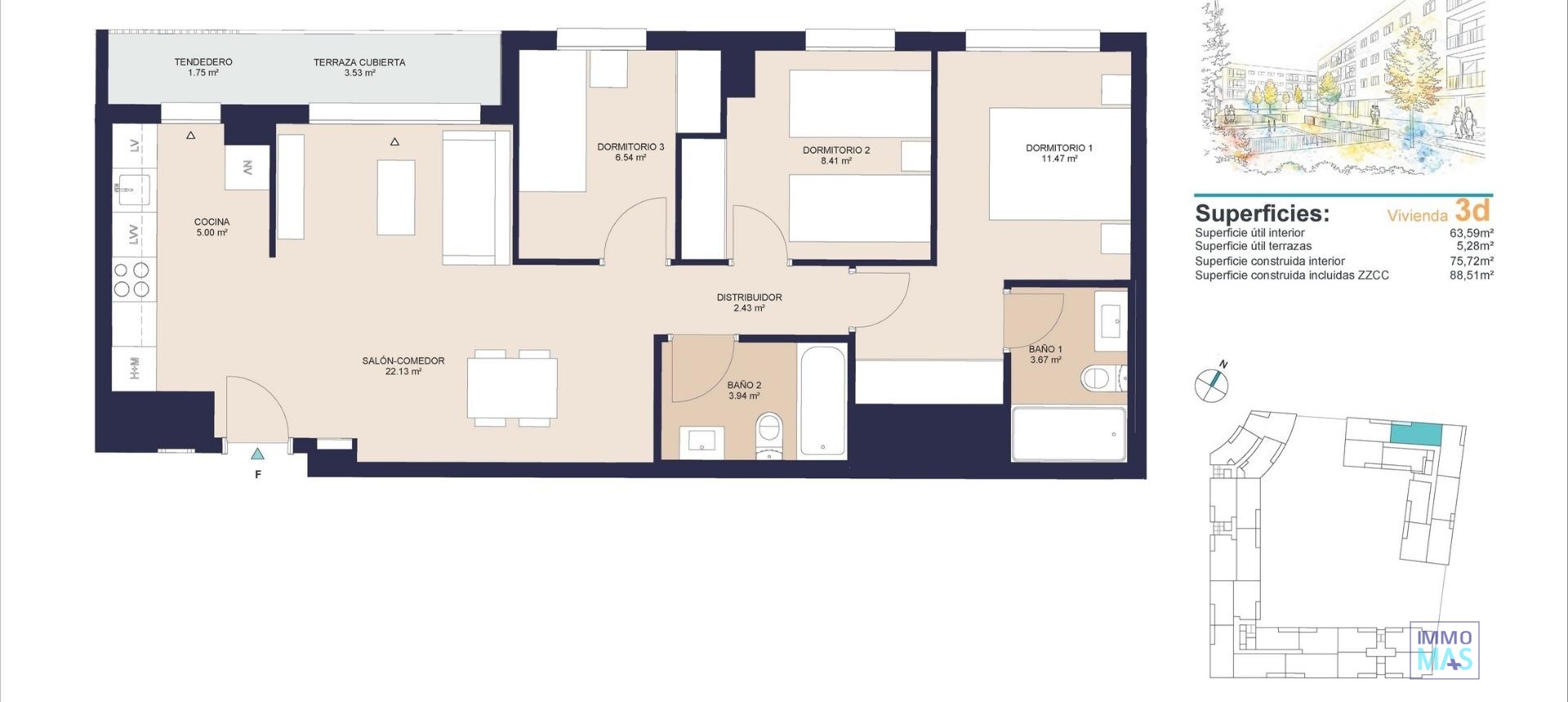 Nouvelle construction - Apartement - Alicante - San Agustín