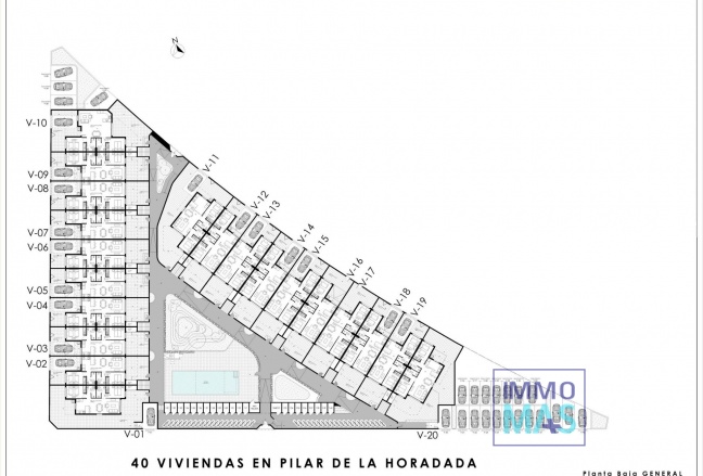 Nieuwbouw  - Apartment - Pilar de la Horadada - pueblo