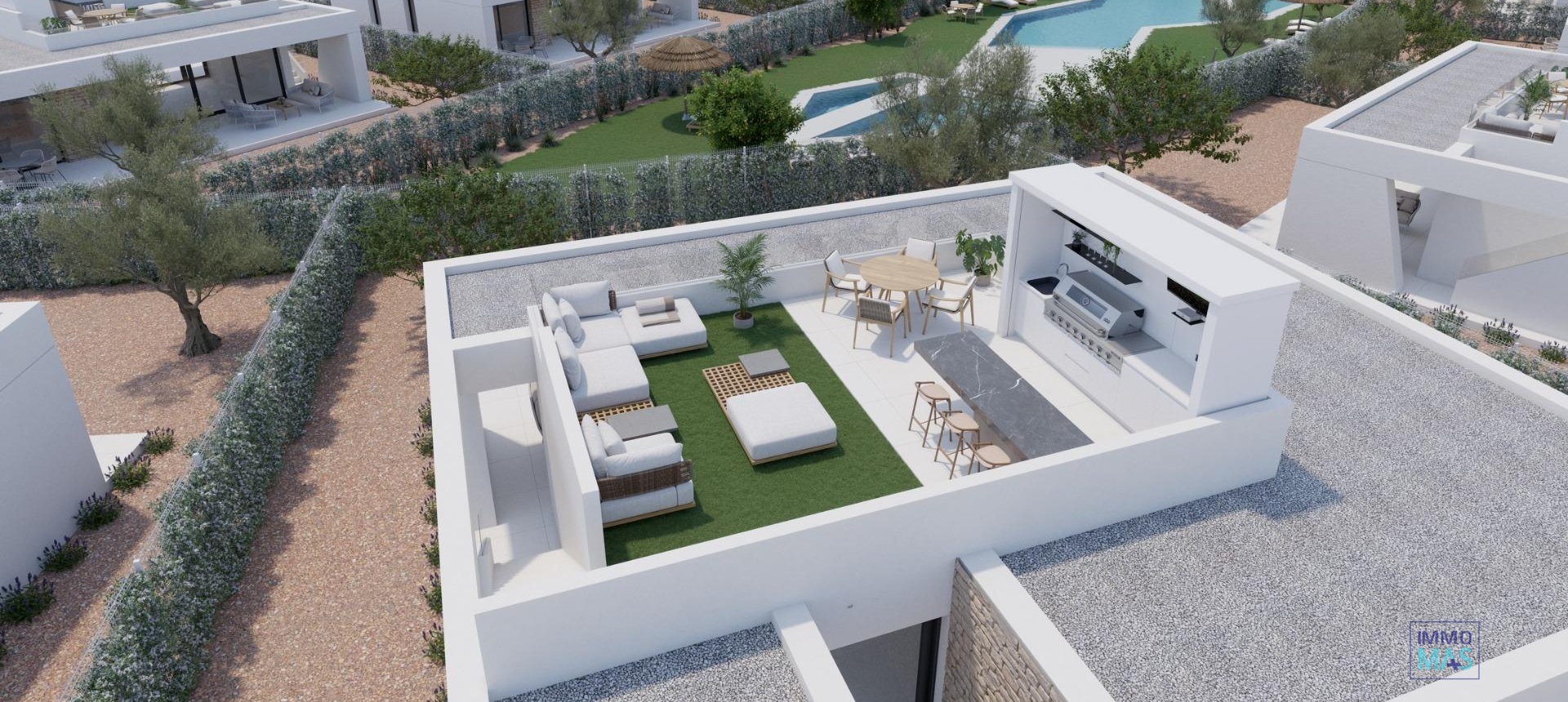 Nieuwbouw  - Villa - Fuente Álamo - Hacienda del Alamo