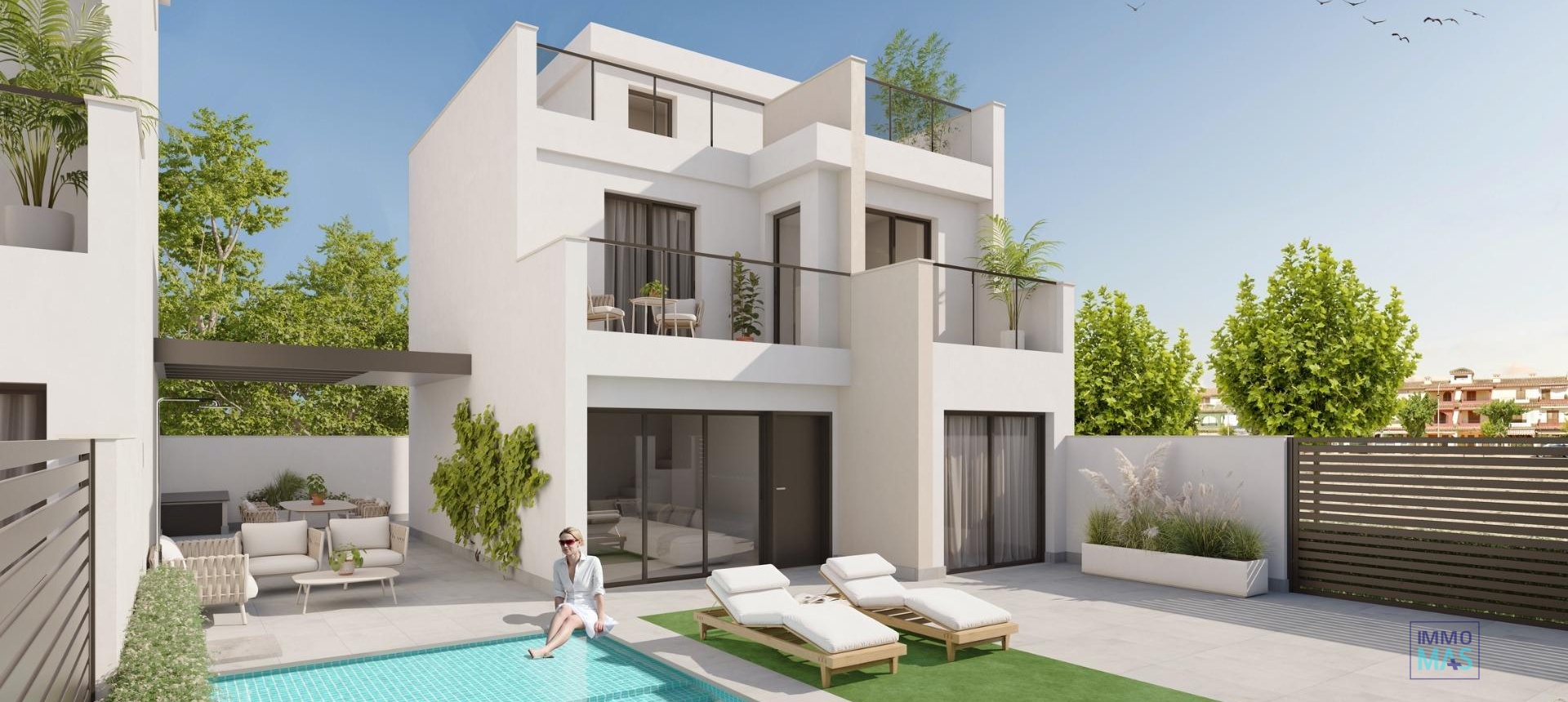 Nieuwbouw  - Villa - Los Alcazares - Playa la Atascadera