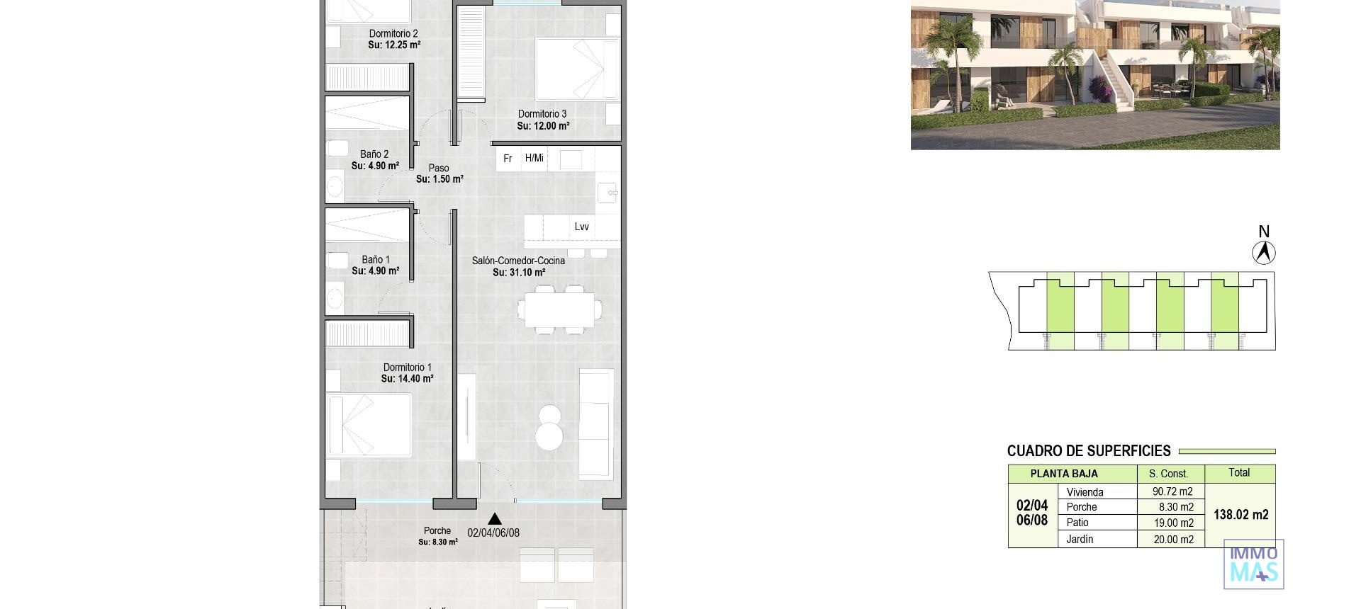 Nouvelle construction - Apartement - Alhama De Murcia - Condado De Alhama