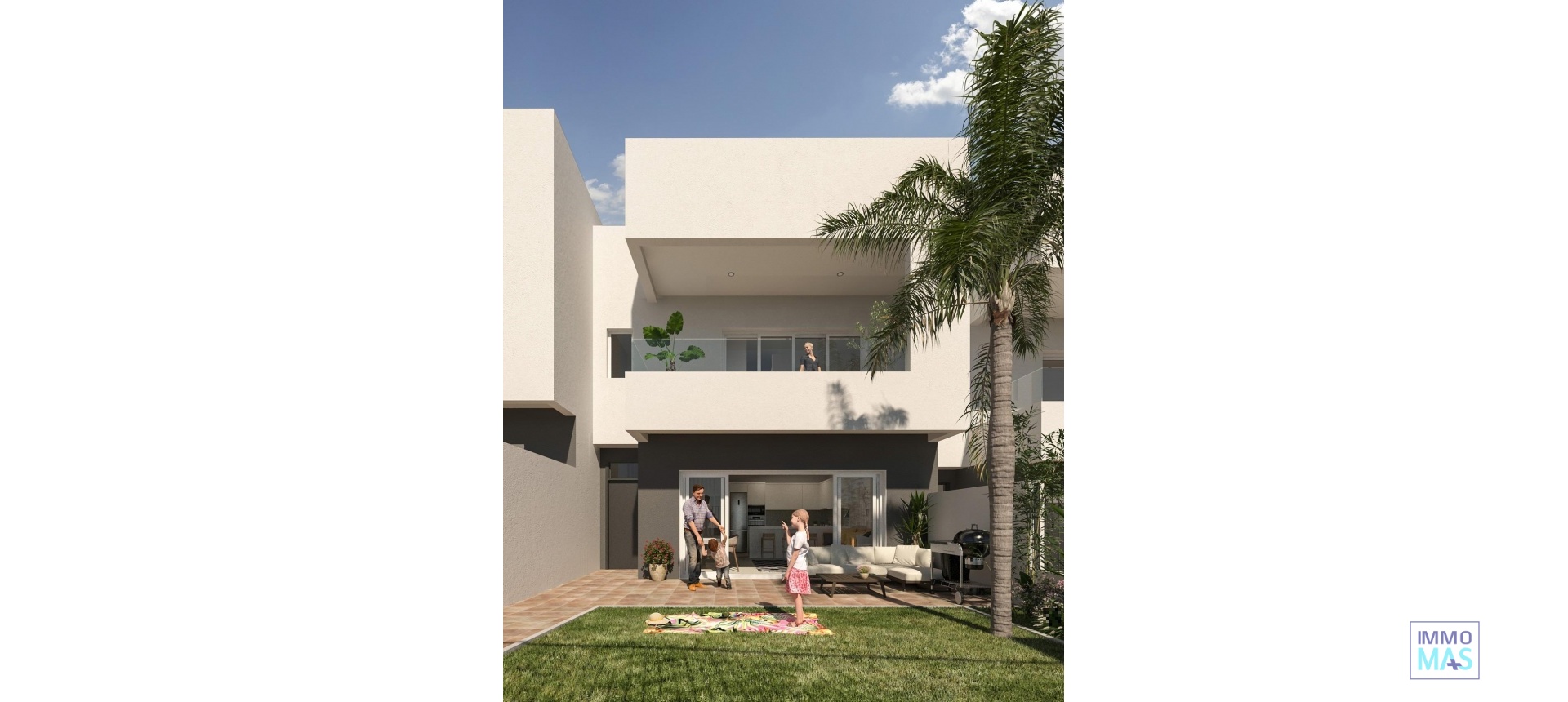 Nieuwbouw  - Herenhuis - Monforte del Cid - Alenda Golf