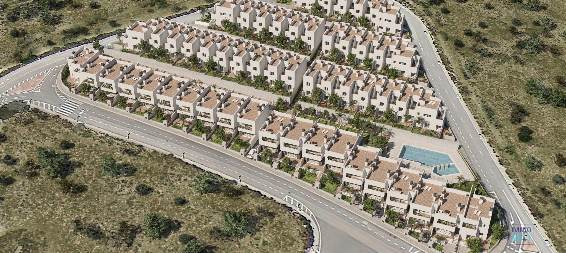 Nieuwbouw  - Herenhuis - Monforte del Cid - Alenda Golf