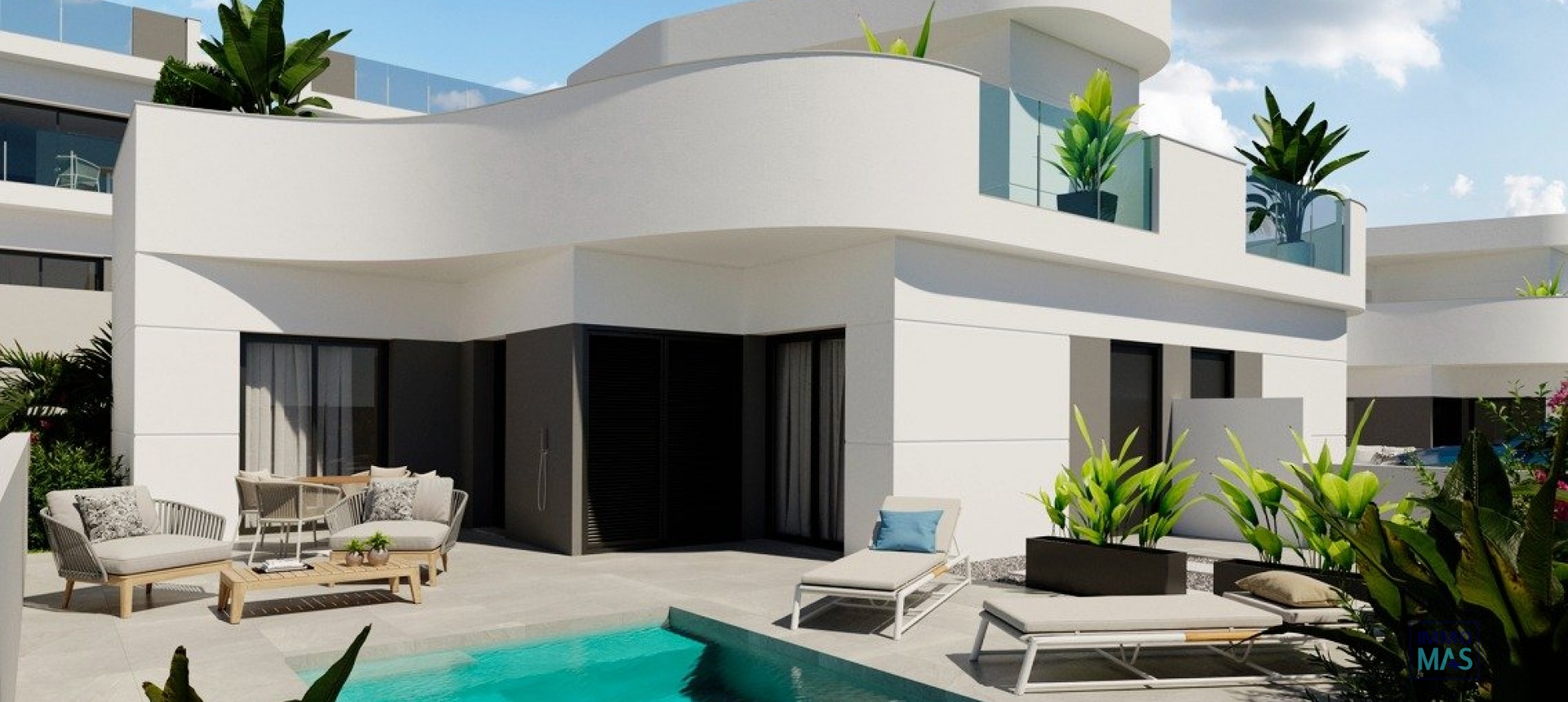 New Build - Villa - Torrevieja - Lago Jardín II