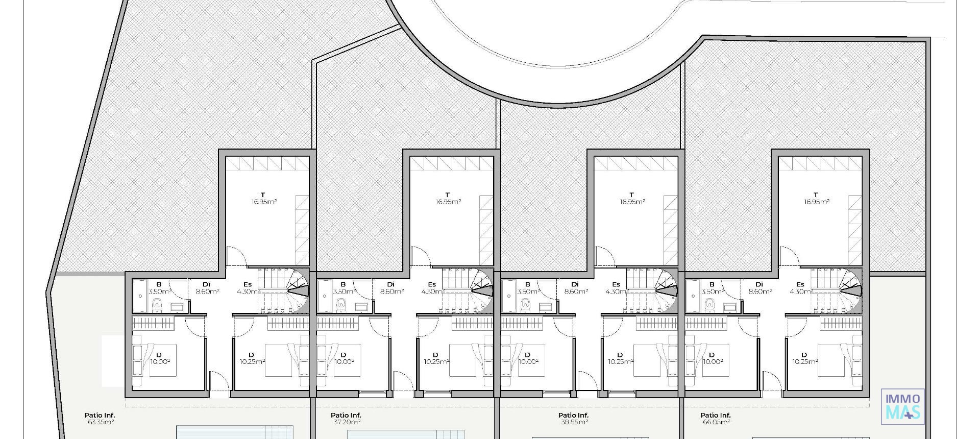 New Build - Townhouse - Mazarron - Country Club