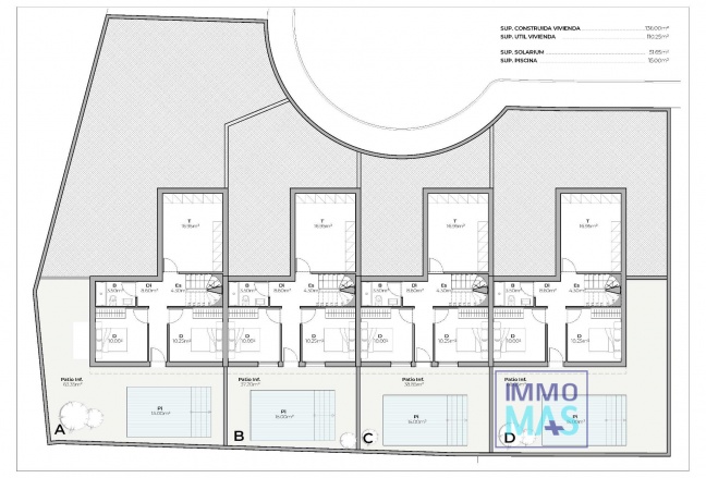 New Build - Townhouse - Mazarron - Country Club