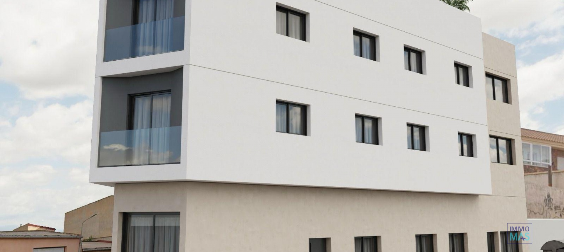 New Build - Apartment - Mazarron - pueblo