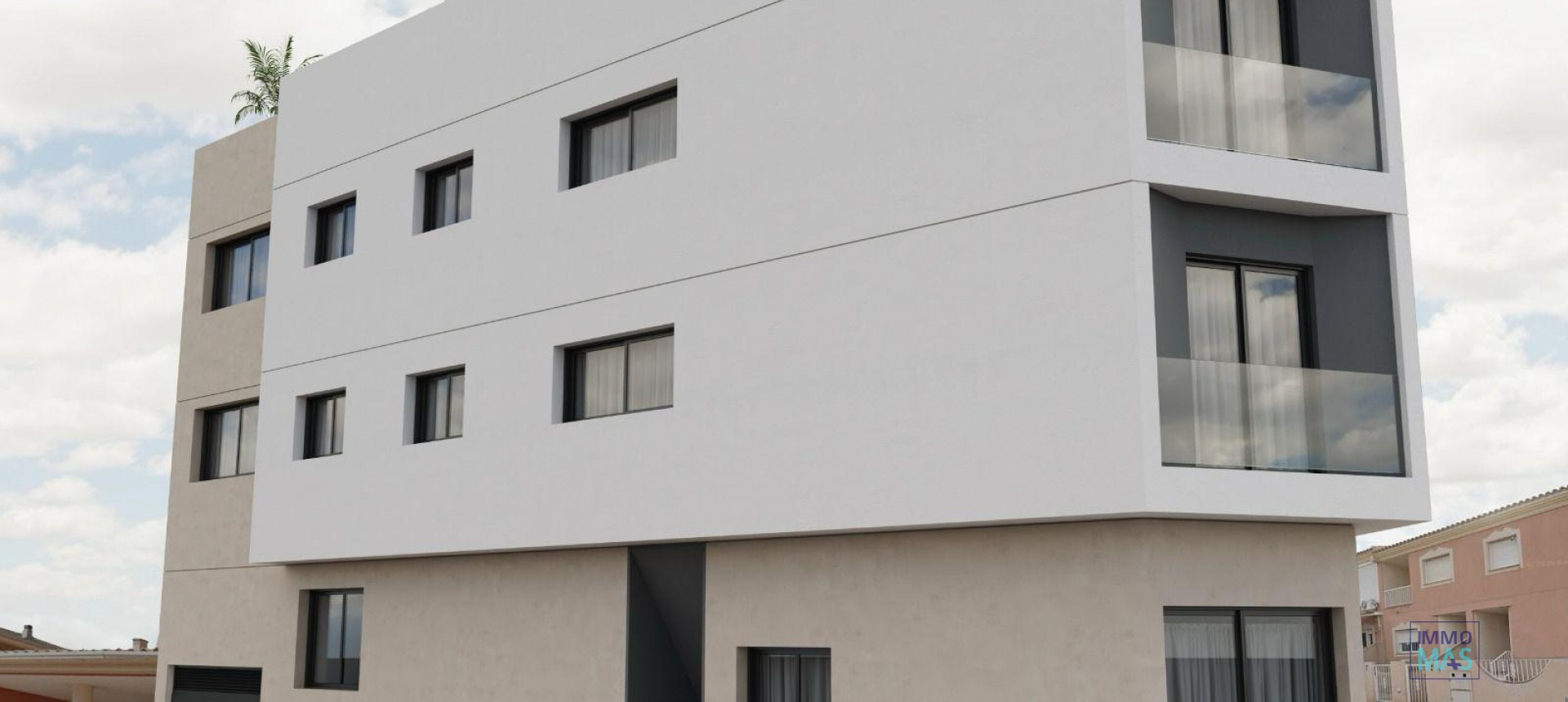New Build - Apartment - Mazarron - pueblo
