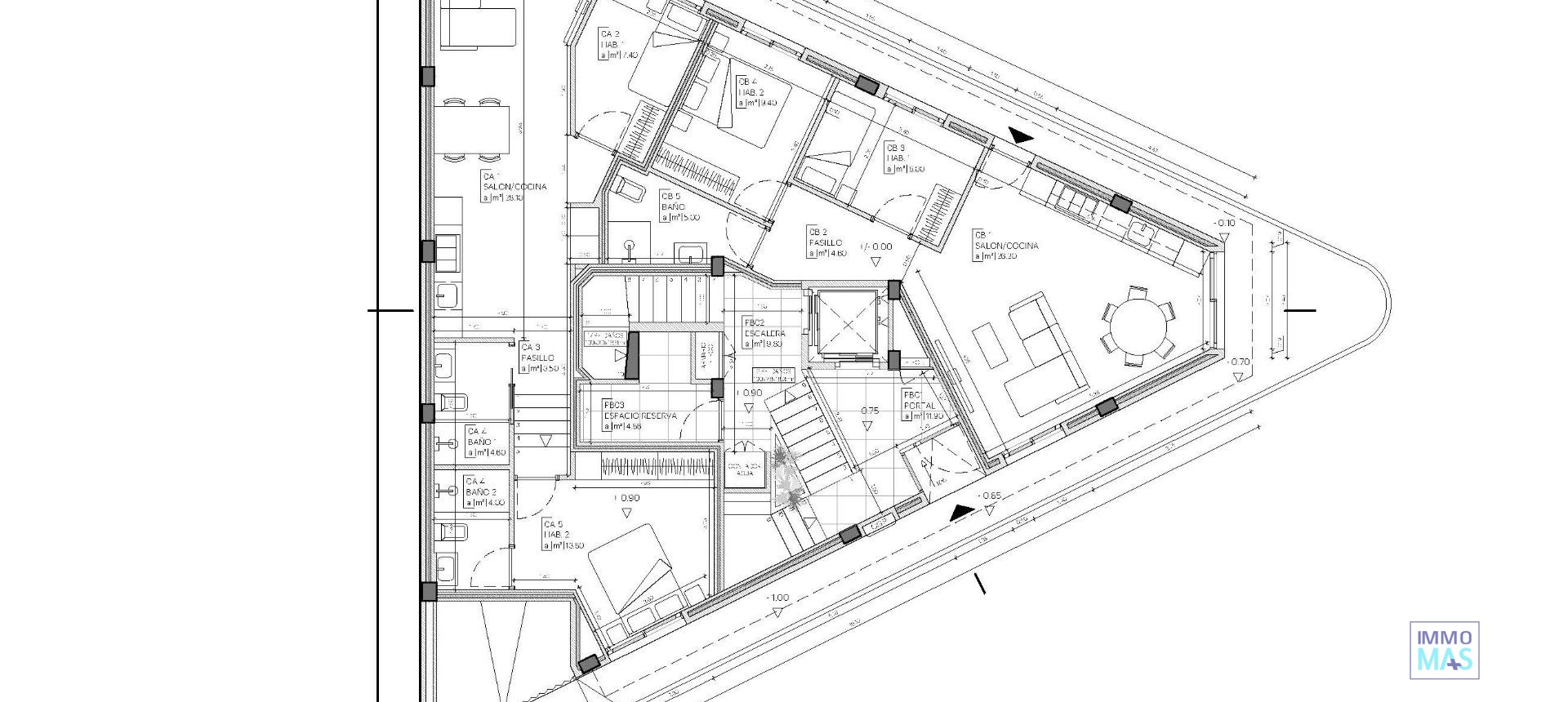 New Build - Apartment - Mazarron - pueblo