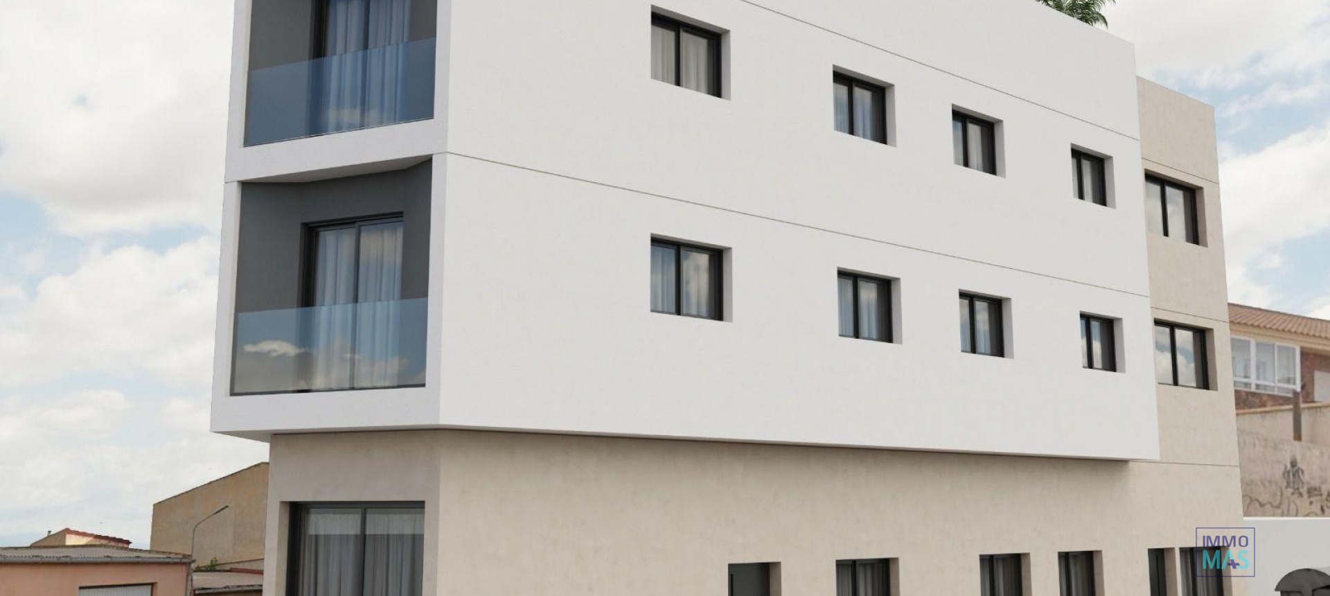 New Build - Apartment - Mazarron - pueblo
