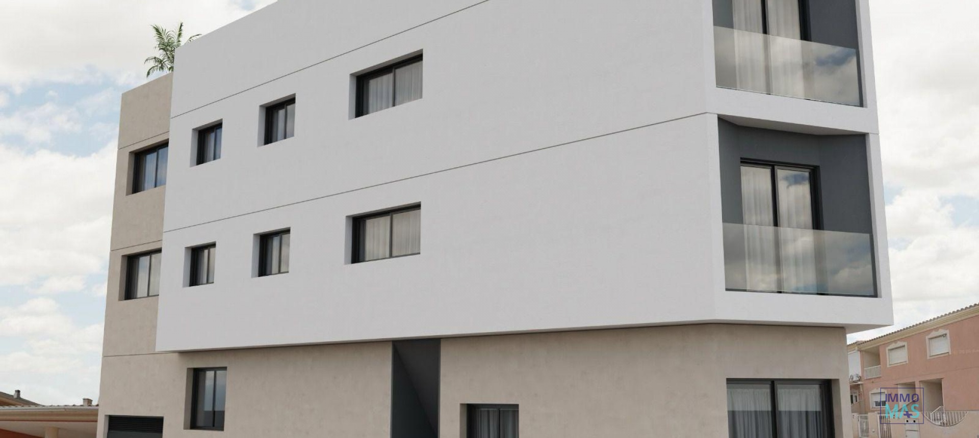 New Build - Apartment - Mazarron - pueblo