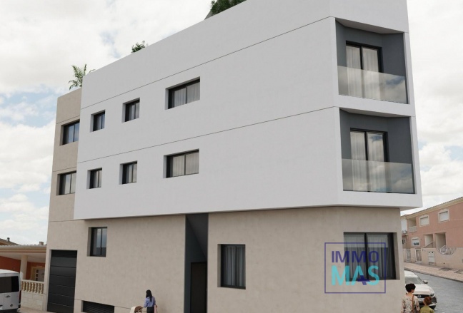 New Build - Apartment - Mazarron - pueblo