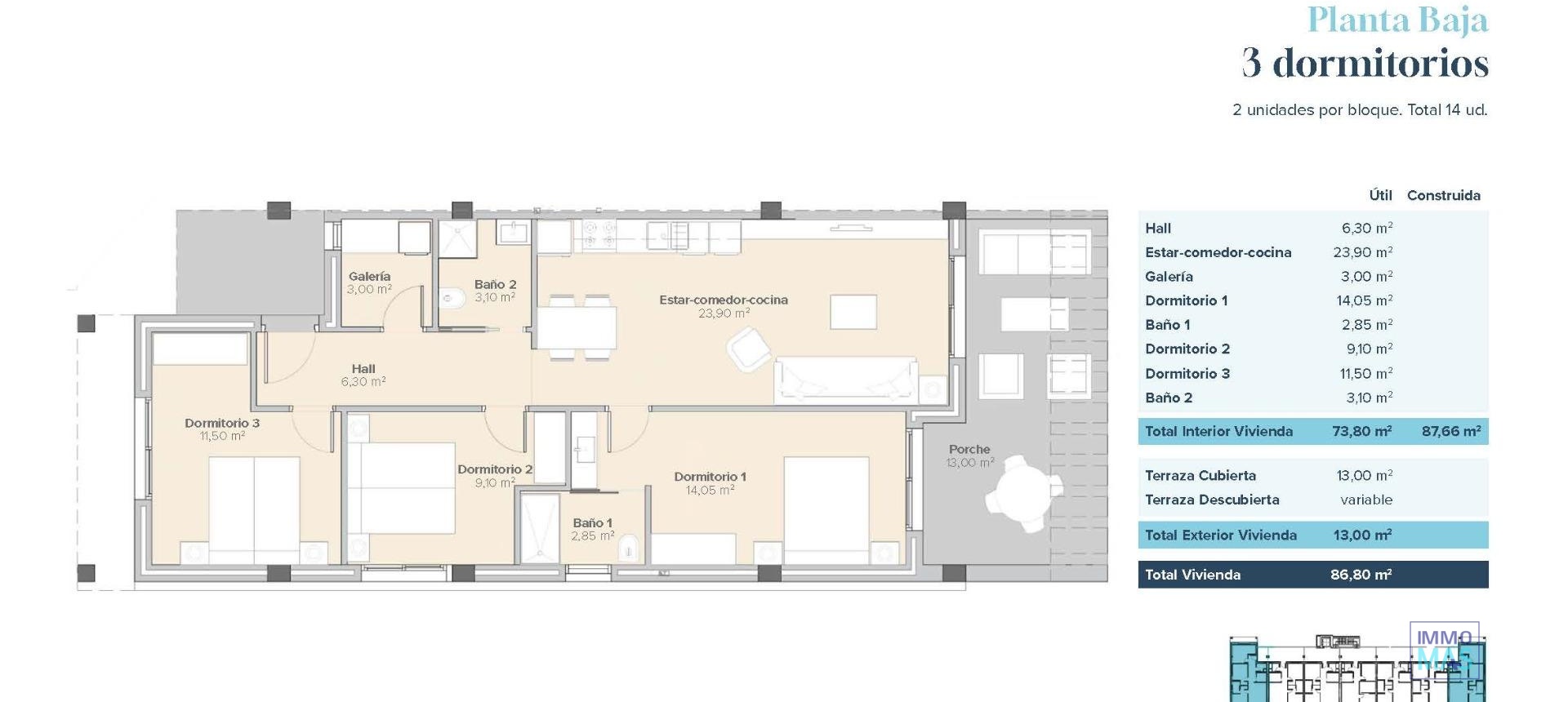 New Build - Apartment - Vera - Vera Playa