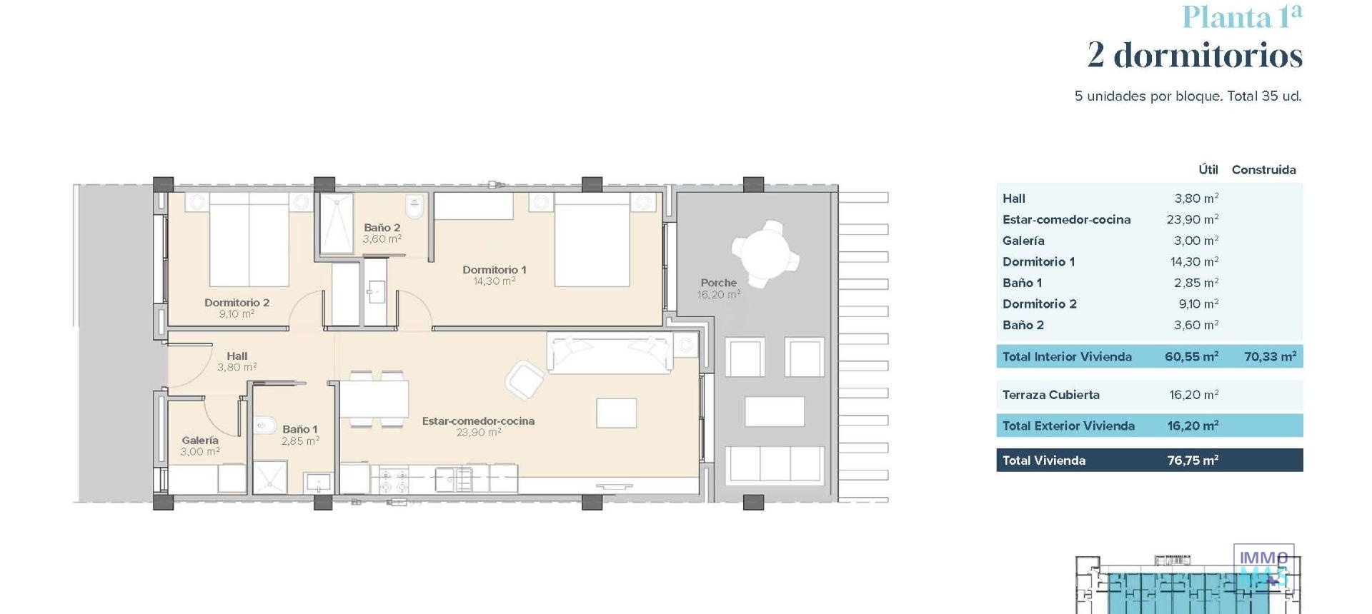 New Build - Apartment - Vera - Vera Playa