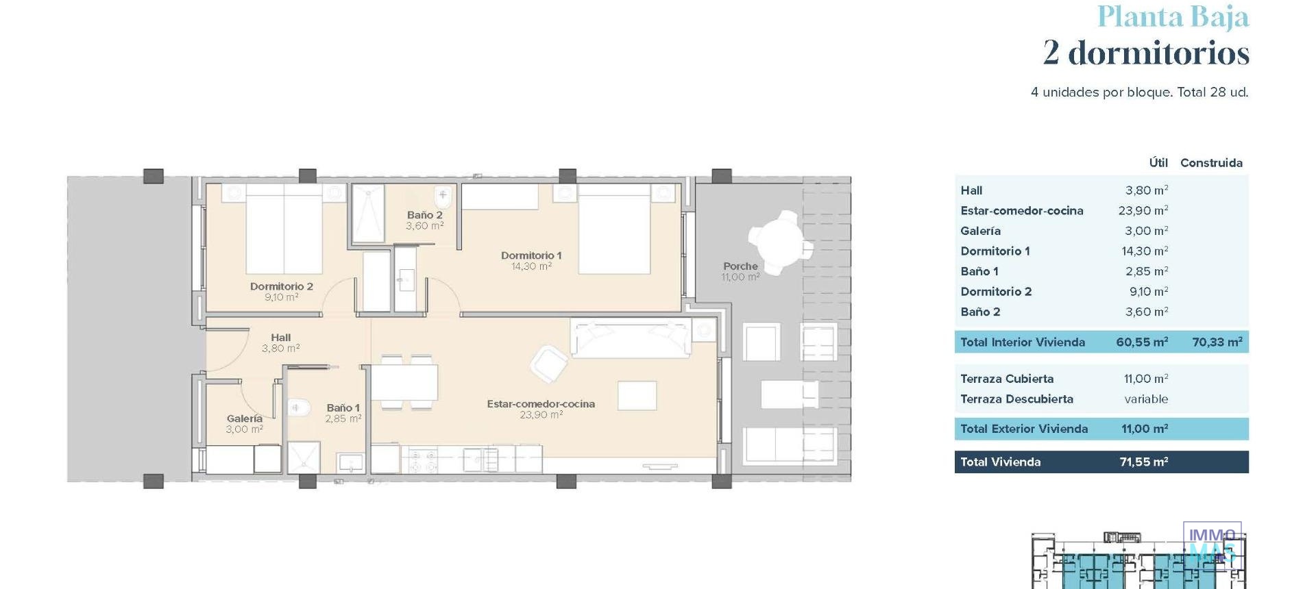 New Build - Apartment - Vera - Vera Playa